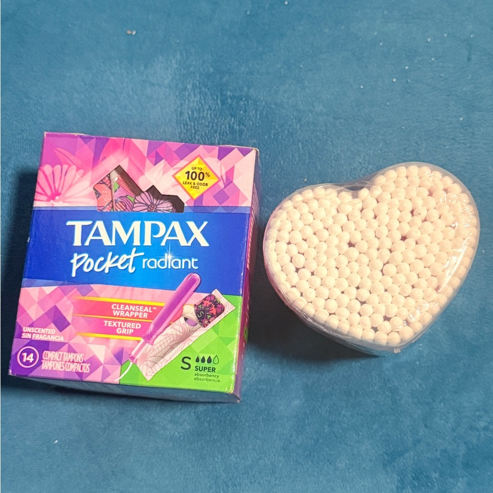 Bundle Pocket Radiant Tampons + 200 cotton swabs